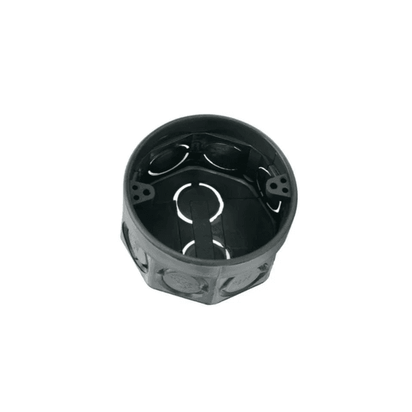Caixa De Luz Octagonal 3X3 Preta
