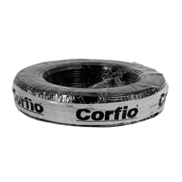 Fio Flex 10mm² 100m Preto - CORFIO