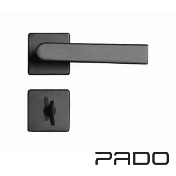 Fechadura RQ1 Concept Preta 414-40CB WC / Banheiro - PADO