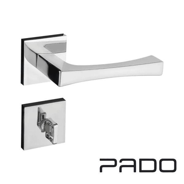 Fechadura RQ2 Vivaldi Cromada 885-55PB WC / Banheiro - PADO