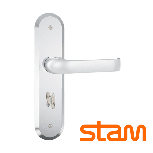 Fechadura Inox WC / Banheiro 1820/37 41895 - STAM