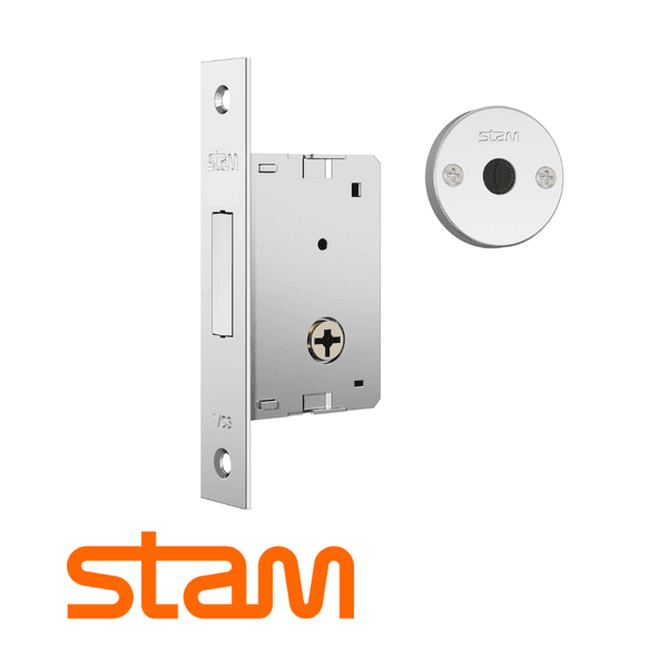 Fechadura Auxiliar Tetra Inox 1001 49MM PF 10810 - STAM
