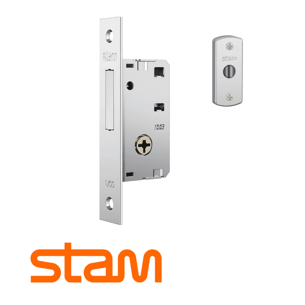 Fechadura Auxiliar Tetra Inox 1003 38MMPF 80071 - STAM