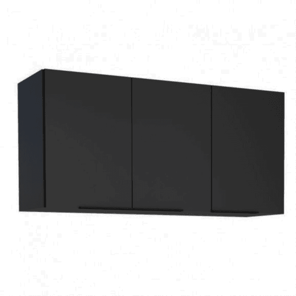 Armário Aéreo Cozinha MDF Cisne Preto 120 - COZIMAX