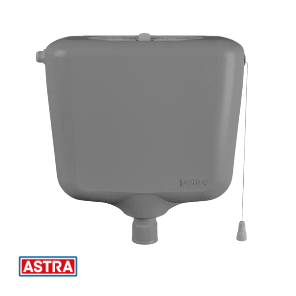 Caixa De Descarga Plástica C17 Sobrepor Cinza Claro CZ1 - ASTRA