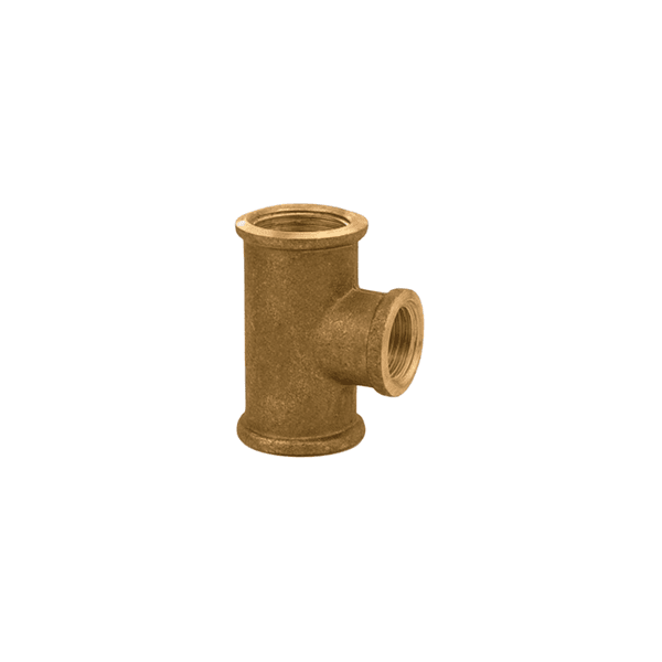 Te Latão Rosca Redução 3/4x1/2" - METROX