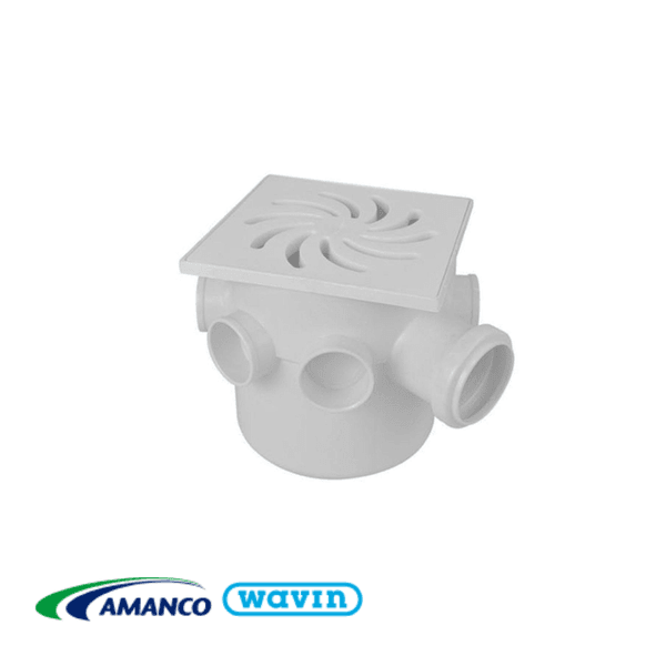 Ralo Quadrado Sifonado 150X150X50 - AMANCO