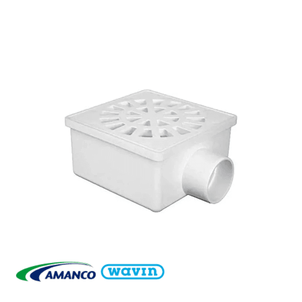 Ralo Quadrado Seco Sem Sifonagem 100X52X40 Nº21 20500 - AMANCO