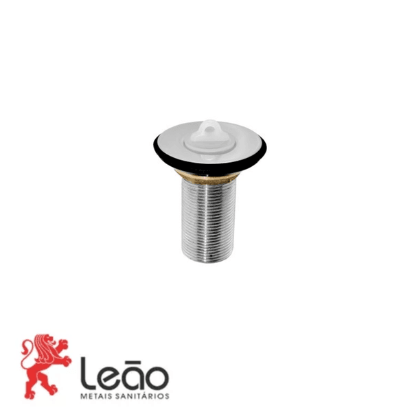 Válvula Para Lavatório Cromada 1603 2271 - LEÃO METAIS