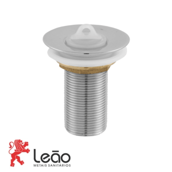 Válvula Tanque Cromada 1630 1.1/4" 2270 - LEÃO METAIS