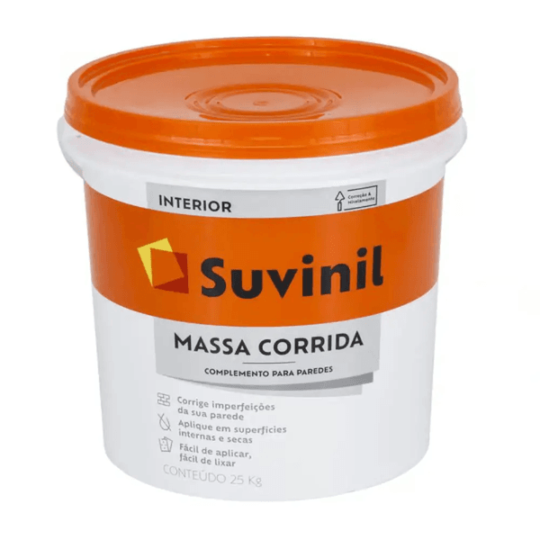 MASSA CORRIDA PVA 5,7 KG (Galão) - SUVINIL