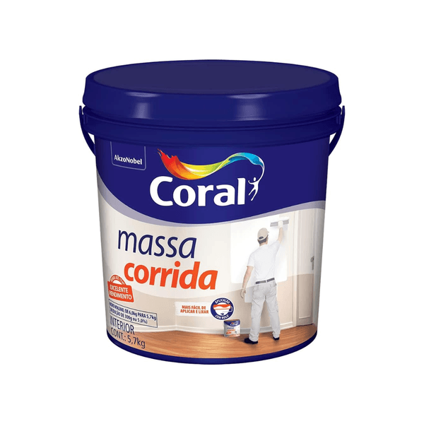 Massa Corrida PVA 5,7KG (Galão) - CORAL