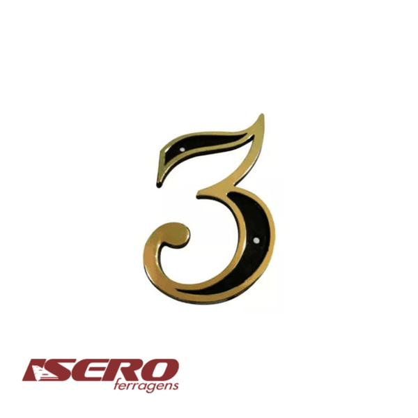 Número Residencial 3 - ISERO