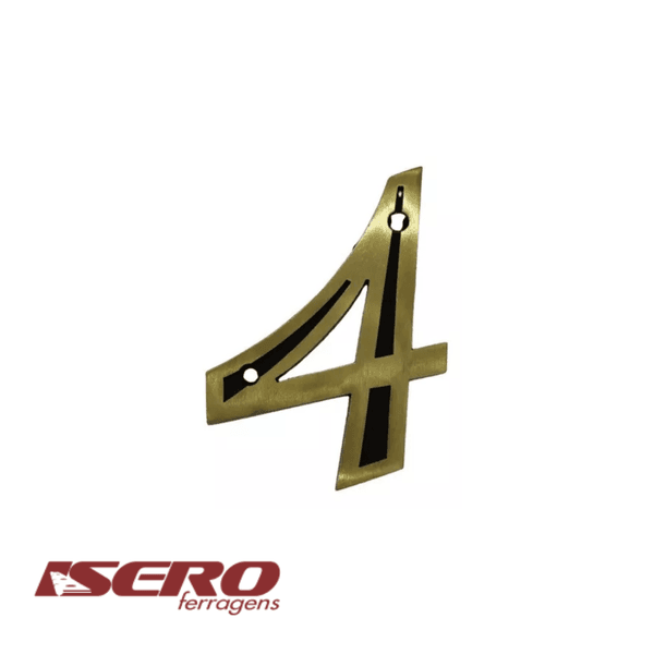 Número Residencial 4 - ISERO