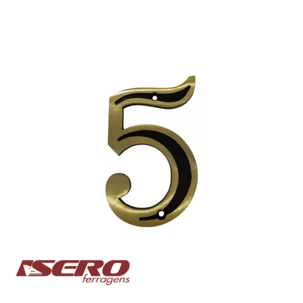 Número Residencial 5 - ISERO
