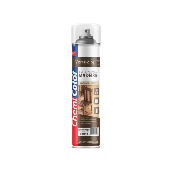 Verniz Mogno Spray 400ML - CHEMICOLOR
