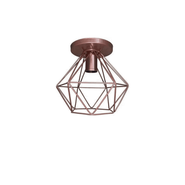 Plafon Diamante Cobre REF30075 - NOBRE