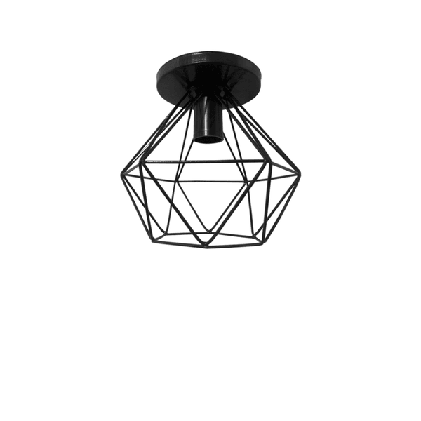 Plafon Diamante Preto REF30075 - NOBRE
