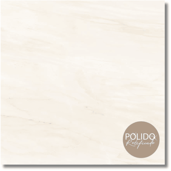 Piso Retificado Polido Belavita Bege 60X60 A-LB 2,15M² - FORMIGRES PREMIUM