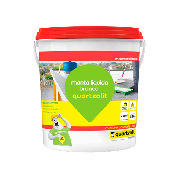 Manta Líquida Branca Galão 4,5Kg