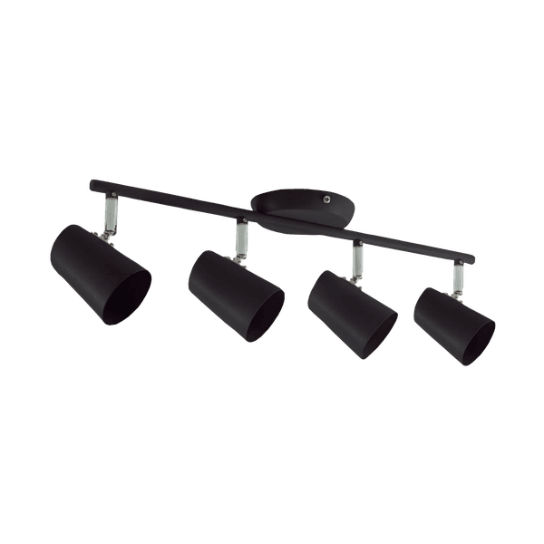 Spot de Arco New Short P/ 4 Lamp E27 Preto