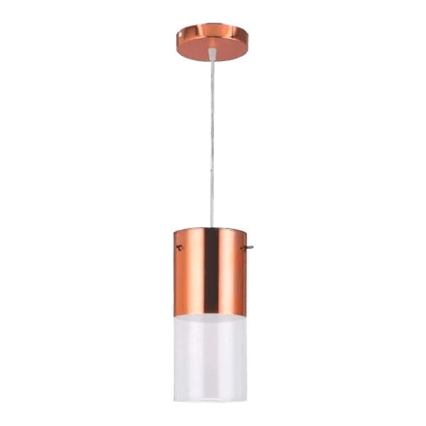 Pendente First Cobre P/ 1 Lampada E27 10x23