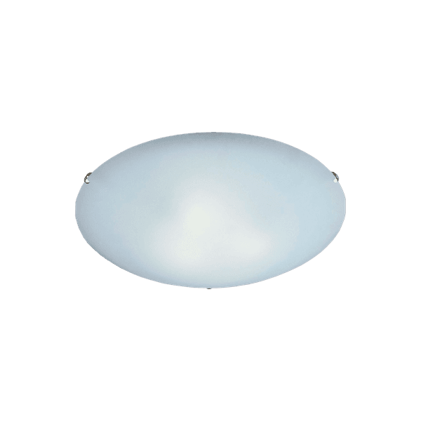 Plafon Clean Redondo 30cm P/ 2 Lamp E27