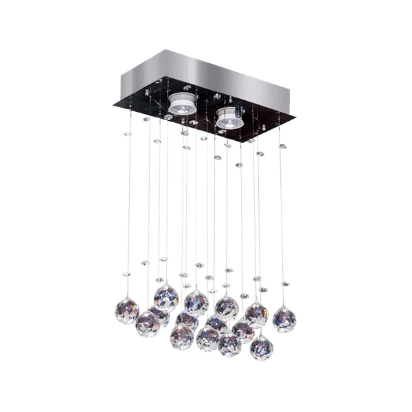 Plafon Crystal Ball 2 Lamp GU10 30x16x50