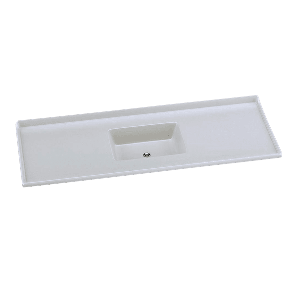 Pia Sintética STD Granito 150x50cm Gelo