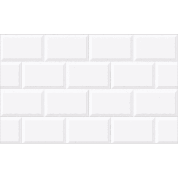 Revestimento Azulejo Branco HD 34X60 A-LC 2.10m² - FORMIGRES