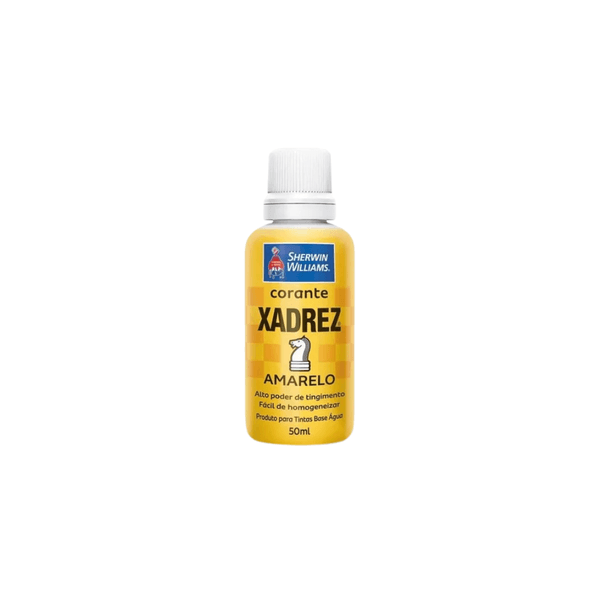 Corante Líquido Amarelo 50ml - Xadrez