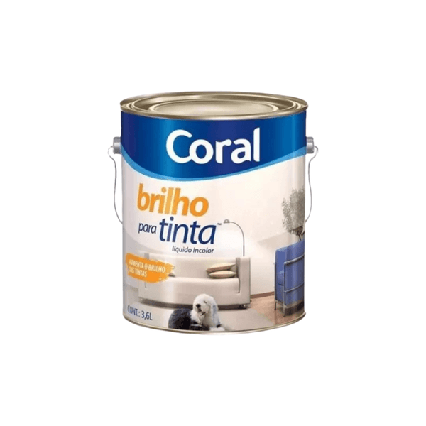 Brilho Para Tinta 3,6L - CORAL