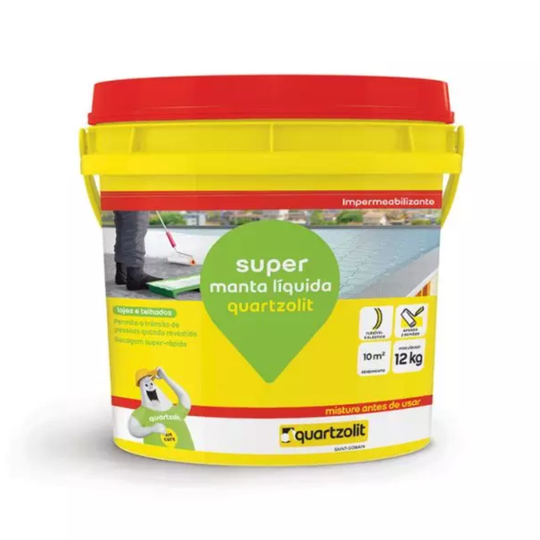 MANTA LIQUIDA BRANCA - SUPER MANTA 12KG - QUARZOLIT