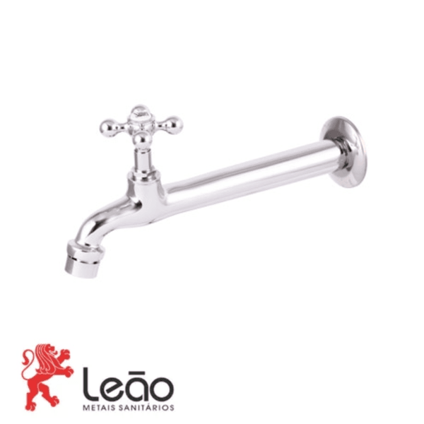 Torneira Cozinha Parede 1159 1/2" C33 1363 - LEÃO METAIS