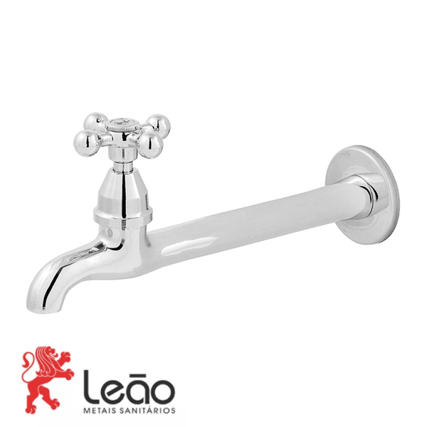 Torneira Cozinha / Tanque Parede 1158 1/2" C33 1225 - LEÃO METAIS