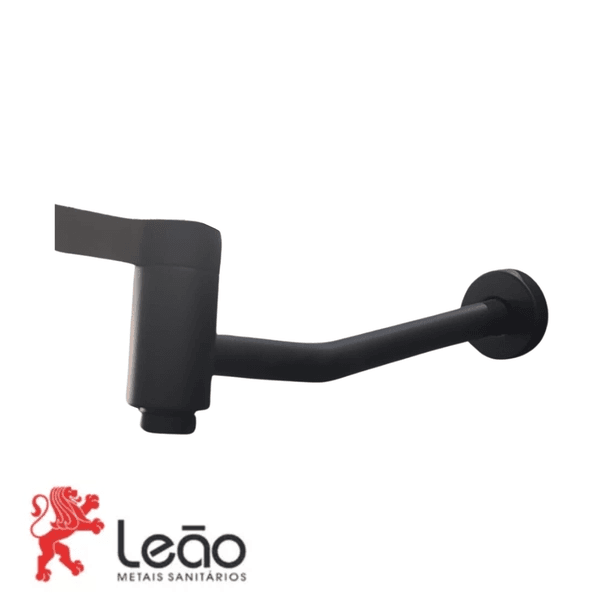 Torneira Lavatório Parede 8320 1/4V C71 Slim Concept Black 9952 - LEÃO METAIS