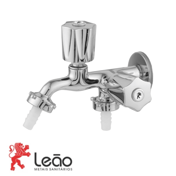 Torneira Máquina de Lavar / Tanque Com Bico 1428 C50 1189 - Leão Metais