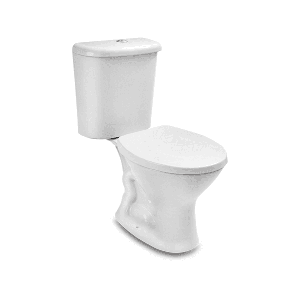 Vaso com Caixa Acoplada Convencional Colonial Branco - HERVY 