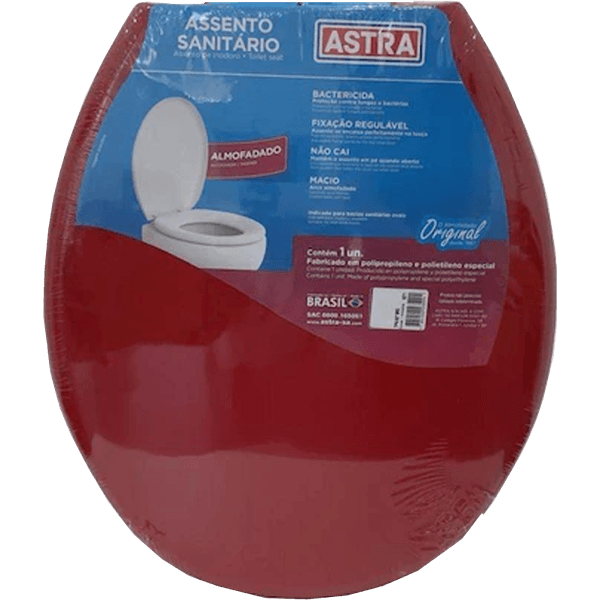 Assento Convencional Almofada TPK2 Vermelho D*BRD-TG