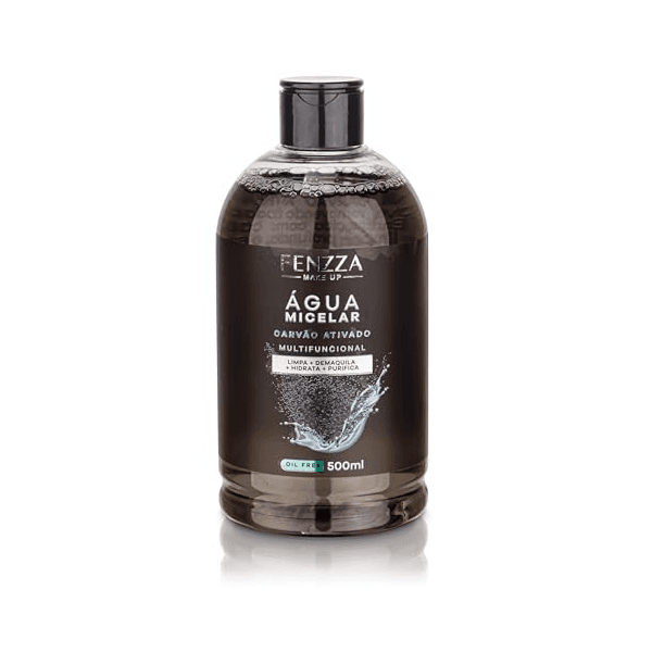 ÁGUA MICELAR CARVÃO ATIVADO 500ML FENZZA 