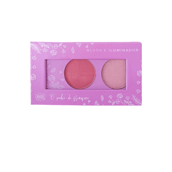 BLUSH E ILUMINADOR SUPER PODERES