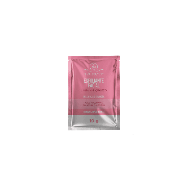 ESFOLIANTE FACIAL CRISTAIS DE QUARTZO PHÁLLEBEAUTY 10G