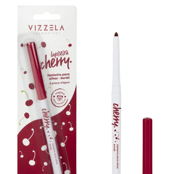 Lapiseira para Olhos Bordô - Cherry - Vizzela original
