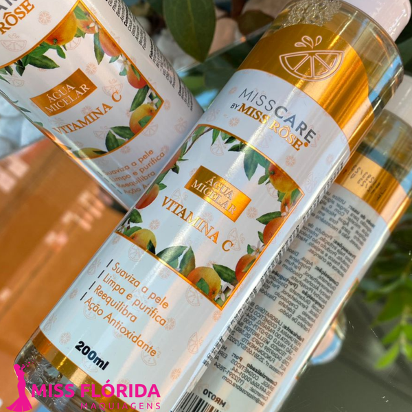 Água Micelar Vitamina C Miss Rôse