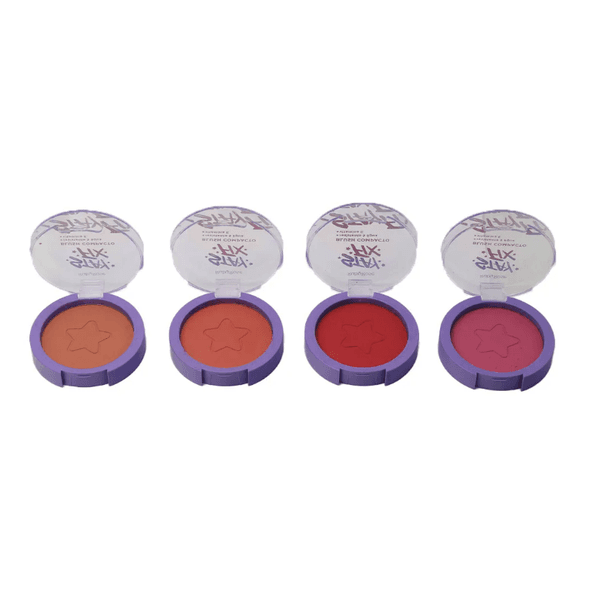 Blush Compacto Resistente á água Stay Fix Ruby Rose