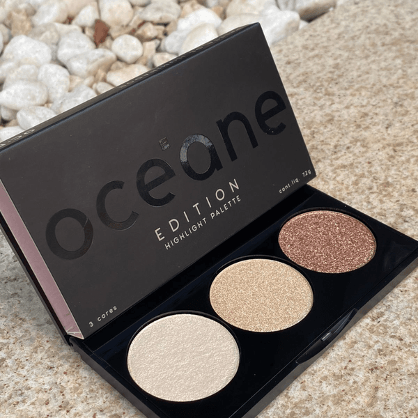 Paleta Trio de Iluminador Oceane Edition