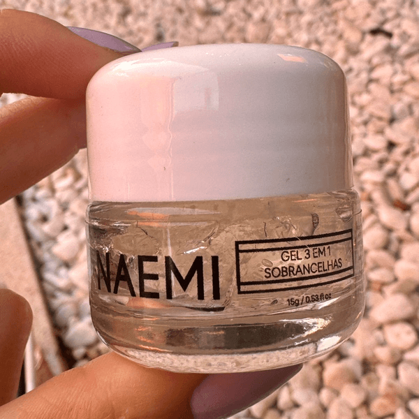 Gel para sobrancelhas 3 em 1 Naemi