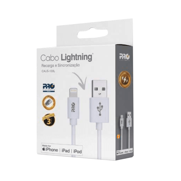 Cabo USB Lightning