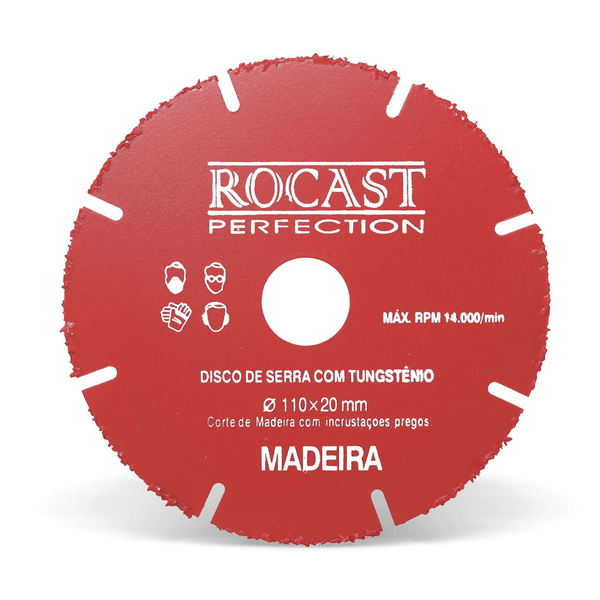 Disco de Serra com Tungstênio para Madeira 