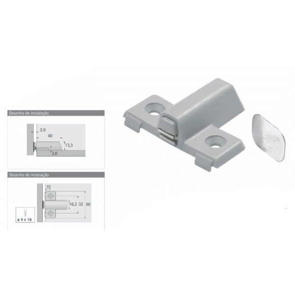 Pulsador Magnético Hettich XL 